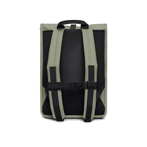 Image of RAINS Rolltop Rucksack - Waterproof Backpack with Chest Strap, Standard