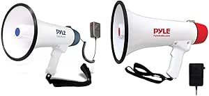 Pyle PMP52BT Megaphone 50 W Amplifier Built In Amplifier USB Port 16 Hour - ODP Business Solutions