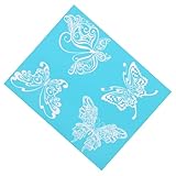 Gadpiparty DIY-siebdruckschablone Wiederverwendbare Schilderschablonen Aus Hochwertigem Siebdruckmaterial Für Tragetaschen Leinwände Und Holzdekorationen Einfach Zu Reinigen Mit Wasser