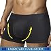 ARIUS Calzoncillo Boxer con Relleno Delantero para Aumentar el Volumen y tamaño...