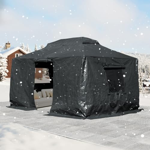 Domi 10' x 14' Universal Winter Gazebo Cover, All Season
