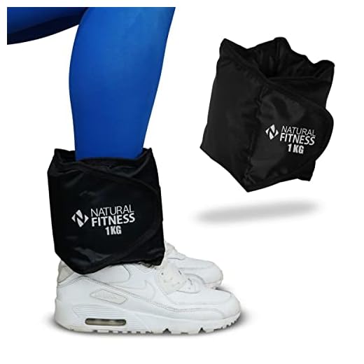 Par de Tornozeleira Caneleira Profissional Com Peso 1 kg