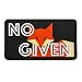 Saspatch No Fox Given PVC Morale Patch - Funny Tactical Patch with Hook and Loop Backing