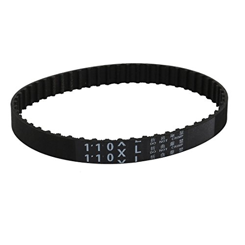 sourcingmap 110XL 55 Teeth Stepper Timing Belt Geared-Belt 279.40mm Perimeter 10mm Width