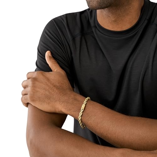 Image of A|X Armani Exchange Stainless Steel Chain Bracelet for Men