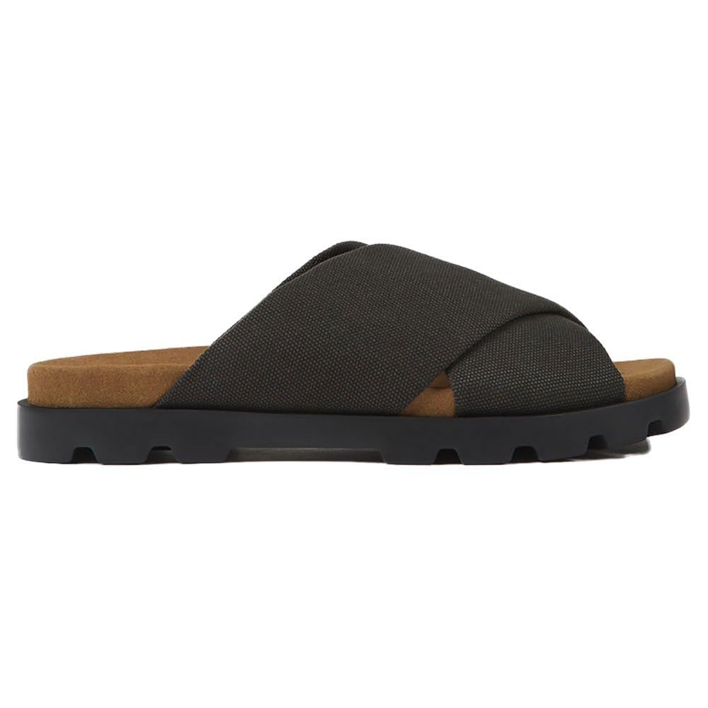 Camper Men's Brutus-k100776 Sandals, gray, 9.5 UK