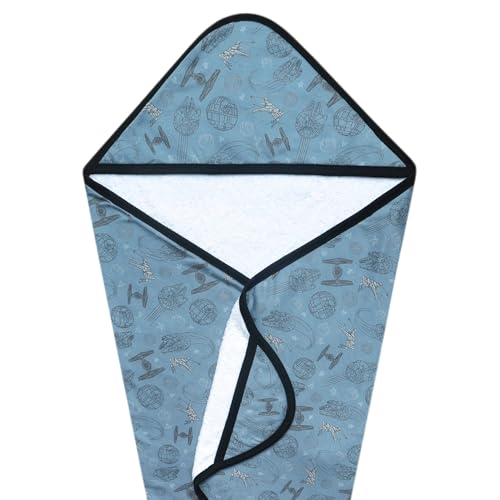 Image of Copper Pearl Premium Knit Hooded Bath Towel Starships
