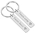 Gifts for Twins Twin Accessories Twins Gifts Keychain - Twin One, Twin Two