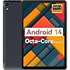 Tableta, tableta Android 14 de 10.4 pulgadas con 16GB de RAM, 128GB de ROM, tarjeta TF expandible de 1TB, Octa-Core, Widevine L1, pantalla táctil HD de 1280 * 800, Face ID, Wi-Fi 6, carga