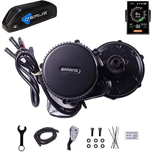 BAFANG BBS03 BBSHD 48V 1000W Mid Drive Motor Ebike Conversion Kit with Display C18 bafang 8fun DIY E