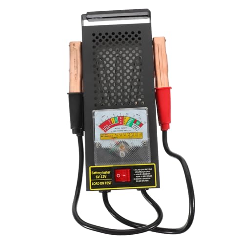 MUELODSIC Car Battery Tester Compact Automotive Battery System Analyzer Lightweight Tool for All Acid Batteries Including Agm and Gel Essential for Garages