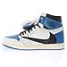 Produktbild Hohe Jordan x Travis Scott Air Jordan 1 Sneakers, Schwarz Weiß Blau, 43 EU