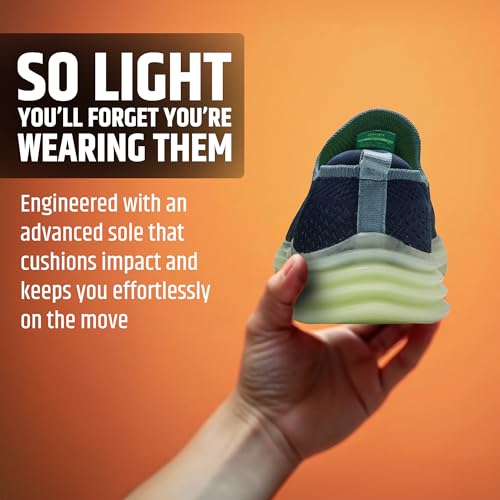 Image of ASIAN Men Wind PRO-09 Casual Wear and Walking Shoes Without Laces for Men & Boys with Upper Mesh Fabric - Lightweight, Comfortable, Breathable, and Perfect for Walking and Daily Use