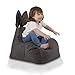 Ecopuf Bunny Pouf per Bambini in Morbido Peluche - Mini Poltrona Sacco Design Coniglio con Tasca