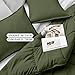 Bare Home Comforter Set - Ultra-Soft - Goose Down Alternative - Premium 1800 Series - All Season Warmth (Twin/Twin XL, Cypress Green)