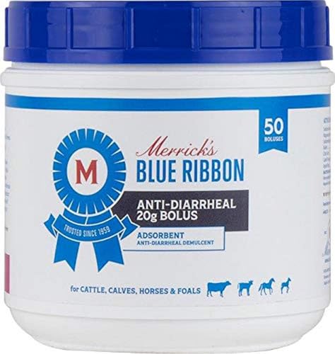 Anti-Diarrheal Bolus for Cattle & Horses 50 CountJar