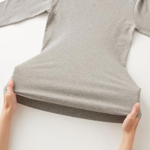 グンゼ 長袖インナー 綿混 裏起毛 吸湿発熱 あったかインナー HOTMAGIC ホットマジック MH7846P の商品画像 5