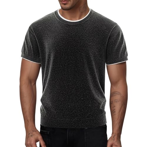 T-shirt basique doux en coton de qualité supérieure pour homme