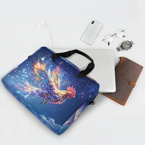 Maletín porta laptop con correa y asa para 15.6 pulgadas miniatura 7