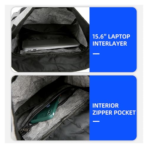 Sac à dos de voyage ultraléger avec structure pliable résistante - 7