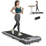 🎄【Maximales Benutzergewicht 120 kg】Der Schreibtisch-Laufband von kommt mit einer größere Lauffläche von 39 * 100 cm daher, was für ein sicheres und komfortables Training sorgt.
