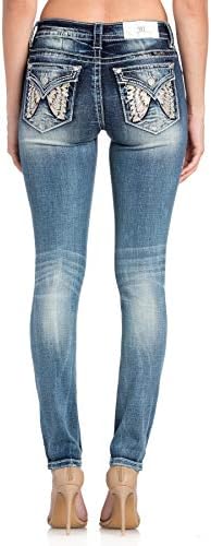 Women Mid Rise Hailey Skinny Jeans 