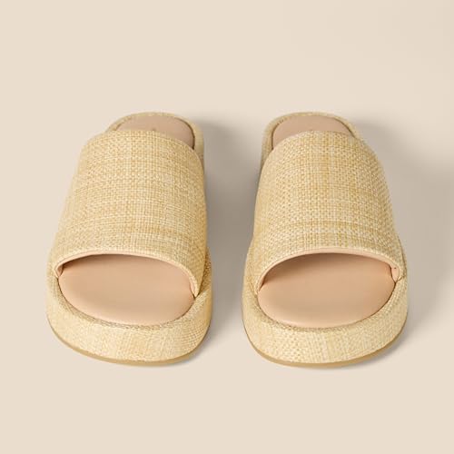 Image of Amazon Essentials Women's Slide Flatform Sandal
