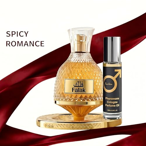Image of AFLUXE Falak Nusuk Men's Cologne 3.4 Fl. Oz Eau De Parfum, Fresh Natural Spicy Woody Notes, Modern Masculine Fragrance