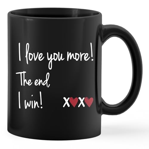 Taza de cerámica para café 11 oz con diseño amor miniatura 1