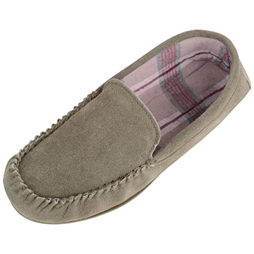 Chaussons mocassins homme semelle rigide vert olive hiver pointure 40 2/3