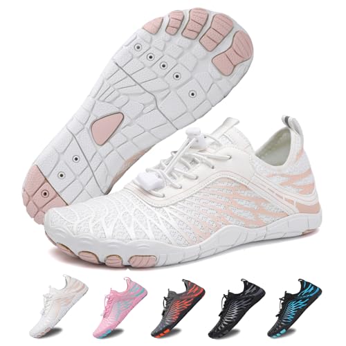 Image of Hike Barefoot Shoes Women Men Pro Water Footwear Wide Toe Box Non-Slip Unisex Athletic Outdoor Running Shoes