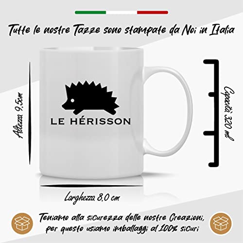 LE HERISSON Taza de la paciencia S.F. SIMPÁTICA REGALO DIVERTIDA OFICINA TRABAJO CONECTA 595-2