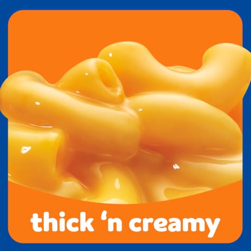 Image of Kraft Mac and Cheese Dinner, Thick 'n Creamy Flavor, 8 oz | for Easy Dinner or Dinner Sides No Artificial Flavors, Preservatives or Dyes No Artificial Flavors, Preservatives, or Dyes