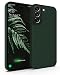 Produktbild MyGadget Hülle kompatibel mit Samsung Galaxy S22 - Gummierte Handyhülle - 3 Layer Struktur Schutzhülle mit Soft Inlay & Hardcase Cover außen Olivgrün