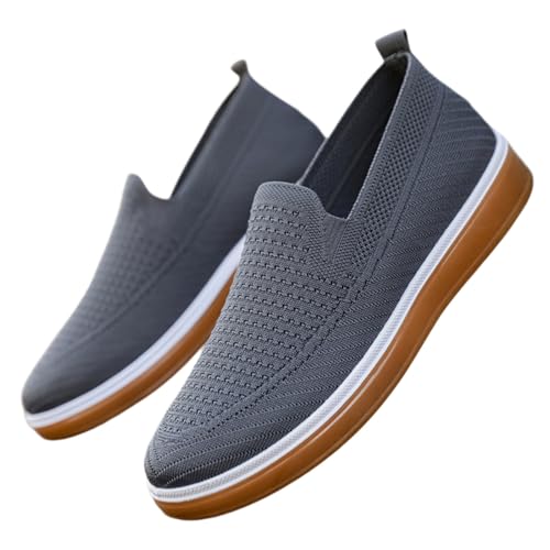 Mocasines transpirables de hombre: dile adiós al calor con estos zapatos de verano gris