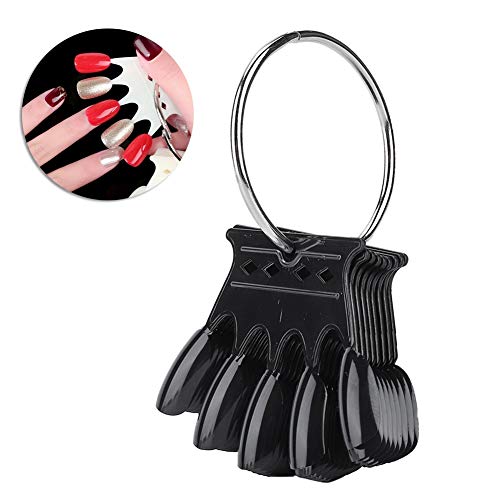Sonew 50Pcs Nail Sticks para Práctica y Display miniatura 6