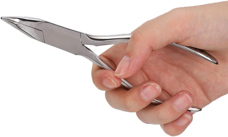 Alloy Eyeglass Nose Pad Arm Adjusting Pliers Professional Optical Repair Tool with Anti-Slip Grip for Eyewear Maintenance