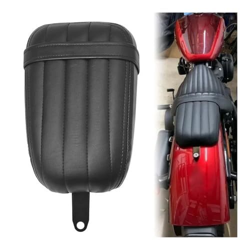 Cojín de asiento de PU de conductor con acabado resistente para Softail FXBB 2