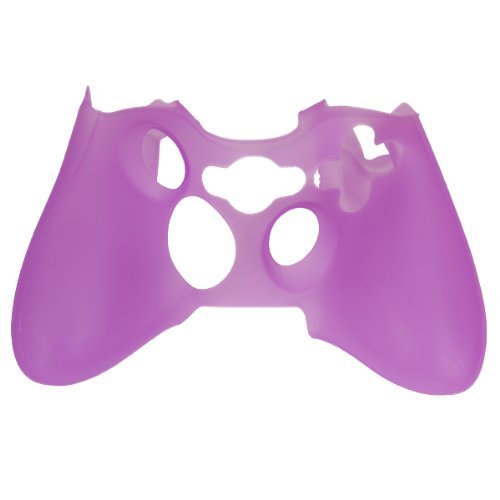 Blabroge Protective Soft Silicone Skin Case Cover for XBOX 360 Game Controller(Purple)