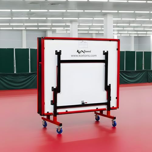 Image of Table Tennis Table, 25mm UV-Coated Top, Blue, Indoor, TTFI Approved, 2740 x 1524 x 760 mm, with Net Set, Pro Spin