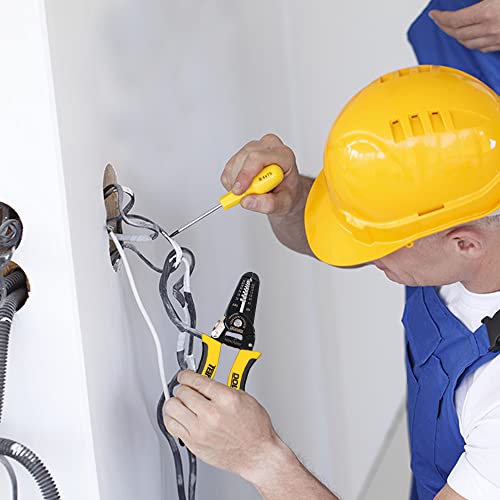Dowell 22-30 Awg Wire Stripper Wire Stripping Tool Wire Cutter And Multi-Function Hand Tool，Professional Handle Design And Refined Craftsmanship. #TOP6
