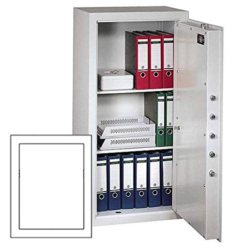 Müller Safe MN 6 Möbeltresor, Doppelbartschloss mit 2 Schlüsseln, Grad 0 nach EN 1143-1, H63.6xB49.6xT36 cm, 108 kg