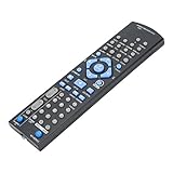AMPLIA COMPATIBILIDAD:El controlador de DVD universal es adecuado para grabadoras de DVD con una amplia gama de compatibilidad, y el controlador es compatible con RM ‑ SDRMV150A, tiene una alta sensibilidad y sensaciones de mano cómodas.