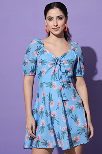 Image of SHOPPING QUEEN Women's Viscose Skater Dress