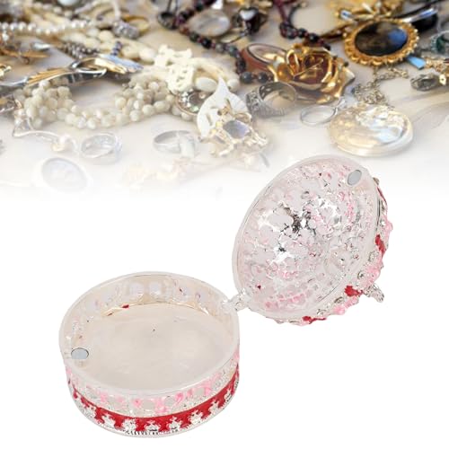 Boîte à bijoux couronne émaillée : ne perdez plus vos petits trésors grâce à ce rangement