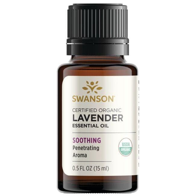 Aceite Esencial Lavanda Orgánico Certificado Swanson 0.5 FL OZ miniatura 4