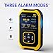 Geiger Counter Nuclear Radiation Detector - FNIRSI Radiation Dosimeter with LCD Display, Portable Handheld Beta Gamma X-ray Rechargeable Radiation Monitor Meter, 5 Dosage Units Switched