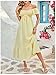 Floerns Women's Summer Off Shoulder Puff Flounce Sleeve Shirred Drawstring Ruffled Hem Maxi Dresses Yellow Medium