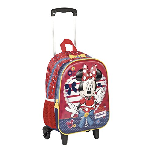 Kit Mochila Infantil Minnie 18X 3D Lancheira Estojo Sestini