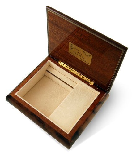 ERCOLANO ジュエリーBOX&オルゴール Amazon.co.jp: Exquisite Wood Tone Ercolano オルゴールジュエリー